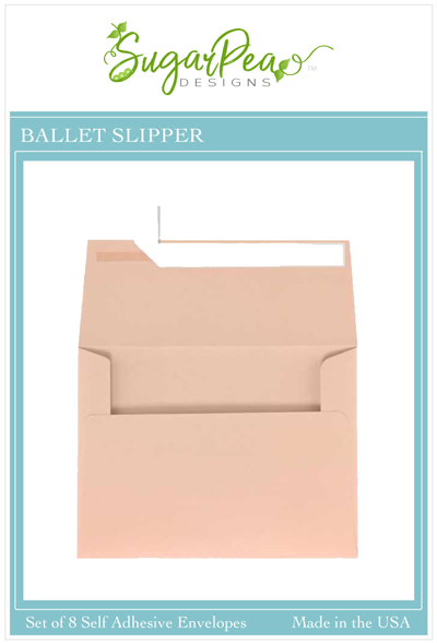 Ballet Slipper Envelopes