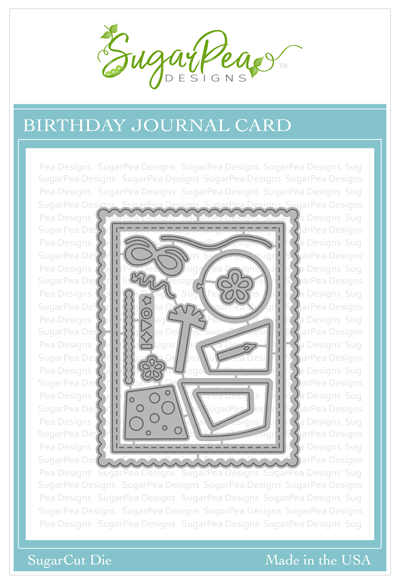 SugarCut - Birthday Journal Card
