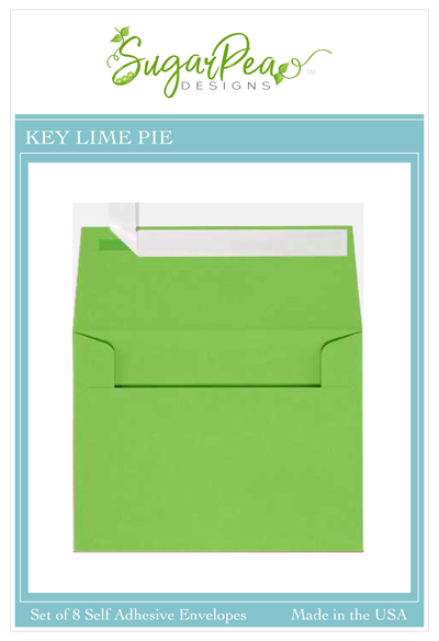 Key Lime Pie Envelopes