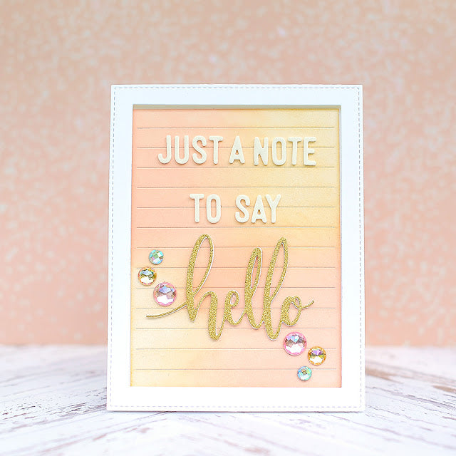 SugarCut - Letter Message Board