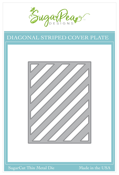 SugarCut - Diagonal Striped CoverPlate