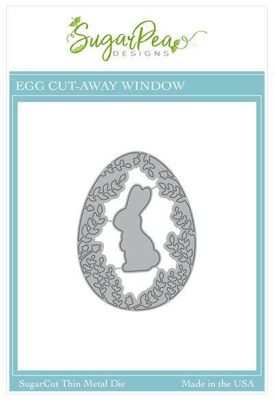 SugarCut - Egg Cut-Away Window Die