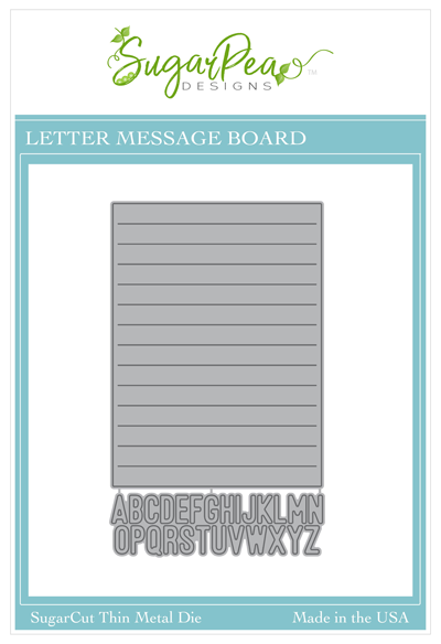 SugarCut - Letter Message Board