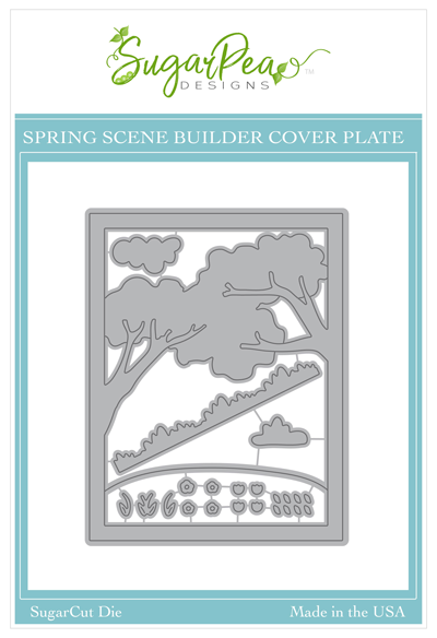 SugarCut - Spring Scene Builder Cover Plate