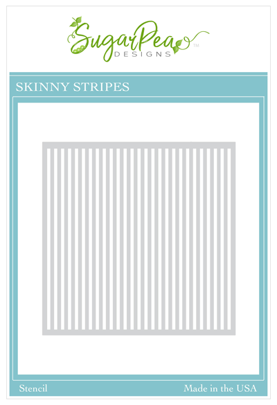 Skinny Stripes Stencil