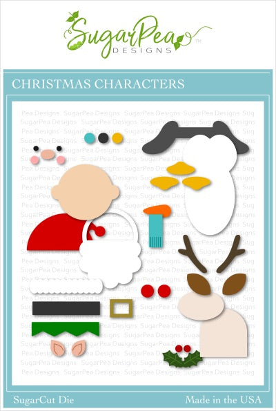 SugarCut - Pocket Tag Christmas Characters