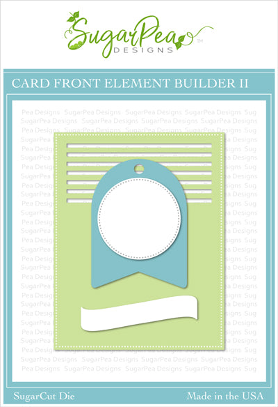 SugarCut - Card Front Element Builder II