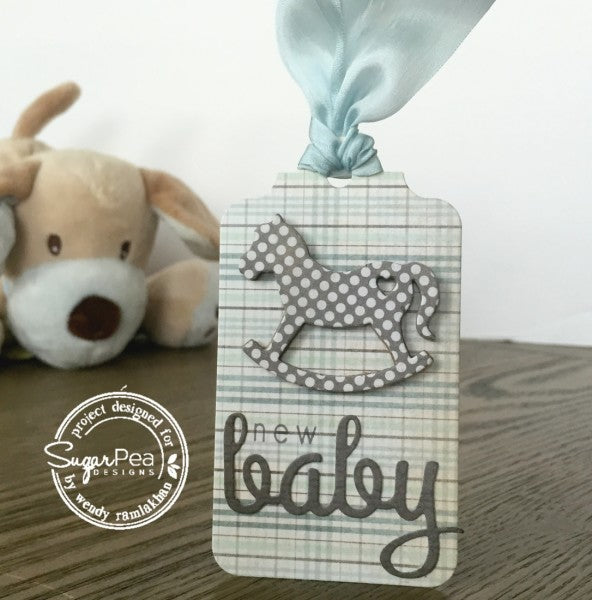 SugarCut - Welcome Baby Accents